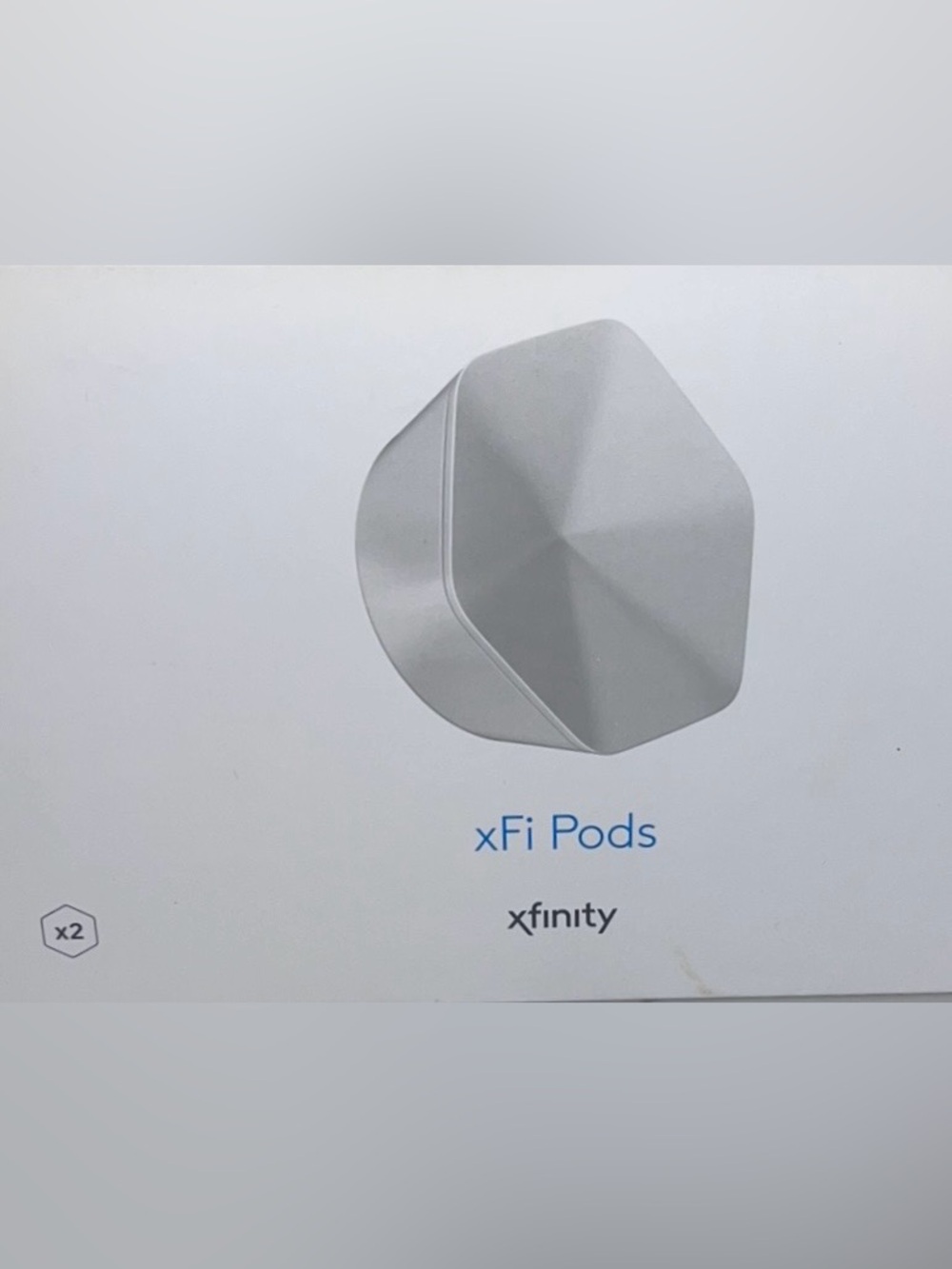 Xfinity xFi: (2) Pods 2nd Gen Wifi Pods XE2-SG - 2 Pods In The Box: Open Box
